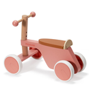 Moover Pink 4-Wheel Wooden Balance Bike