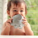 My First Tikiri Elephant Natural Rubber Teether, Rattle & Bath Toy