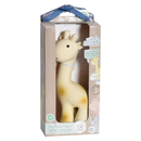 My First Tikiri Giraffe Natural Rubber Teether, Rattle & Bath Toy