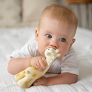 My First Tikiri Giraffe Natural Rubber Teether, Rattle & Bath Toy