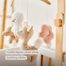 Nattou FanFan Wooden Musical Cot Mobile