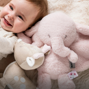 Nattou FanFan Elephant Soft Toy - Pink - 28cm