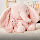 Nattou FanFan Maxi Elephant Soft Toy - Pink - 63cm