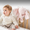Nattou FanFan Musical Elephant Soft Toy - Pink - 24cm