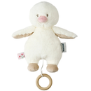 Nattou FanFan Musical Duck Soft Toy - Off White - 28cm