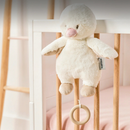 Nattou FanFan Musical Duck Soft Toy - Off White - 28cm
