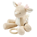 Nattou FanFan Musical Deer Soft Toy - Beige - 28cm
