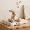 Nattou FanFan Musical Deer Soft Toy - Beige - 28cm