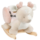 Nattou FanFan Deer Rocker with Harness - Beige