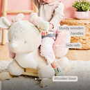 Nattou FanFan Deer Rocker with Harness - Beige