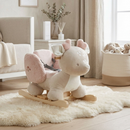 Nattou FanFan Deer Rocker with Harness - Beige