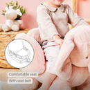Nattou FanFan Elephant Rocker with Harness - Vintage Pink