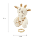 Nattou Teddy Plush Baby Giraffe Musical Toy - 32cm