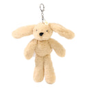 Oatey The Bunny Softie - Light Brown Plush Toy Keyring