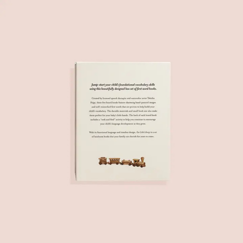 'Our Little Library Vol. 1' First Words Baby Board Books - Set of 5
