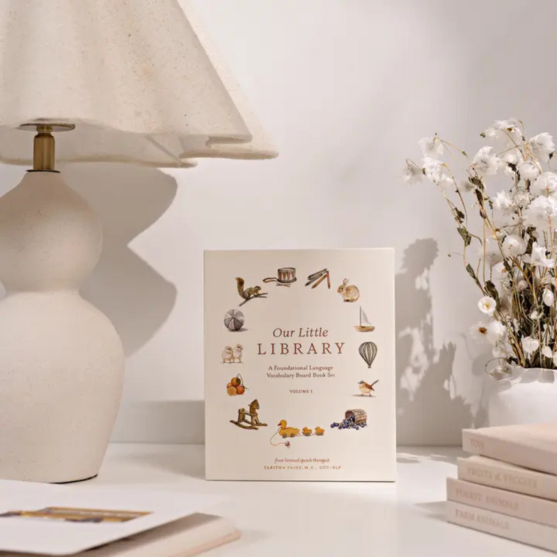 'Our Little Library Vol. 1' First Words Baby Board Books - Set of 5