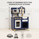 Oxford Wooden Play Kitchen – Blue Pretend Cooking Set by Le Toy Van