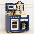 Oxford Wooden Play Kitchen – Blue Pretend Cooking Set by Le Toy Van
