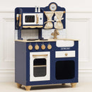 Oxford Wooden Play Kitchen – Blue Pretend Cooking Set by Le Toy Van