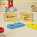 Personalised Wooden Toy Train