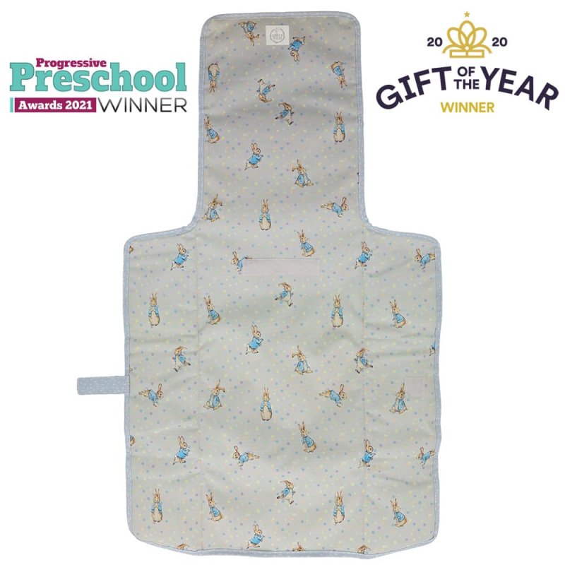 Peter Rabbit Baby Collection Changing Backpack and Changing Mat Bundle
