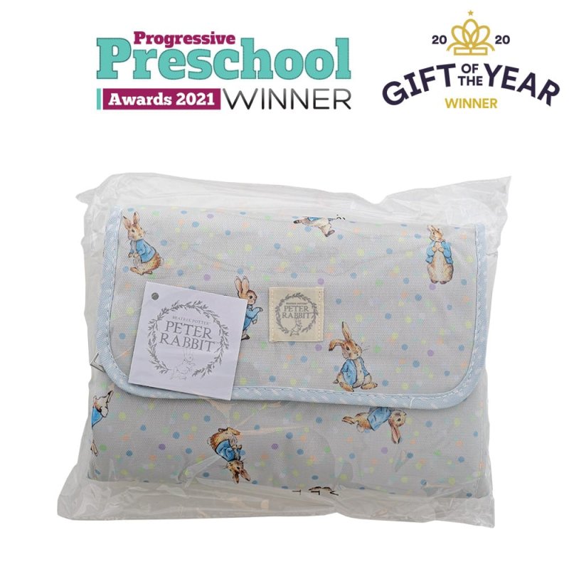 Peter Rabbit Baby Collection Changing Backpack and Changing Mat Bundle