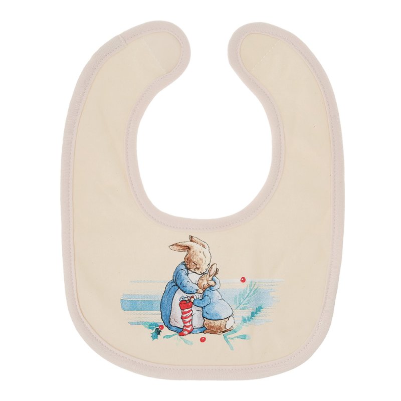 Peter Rabbit Baby Collection Set of 3 Christmas Bibs