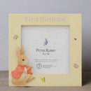 Peter Rabbit Flopsy First Birthday Boxed Photo Frame - 4 x 4"