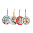 Peter Rabbit Set of 4 Christmas Decorations
