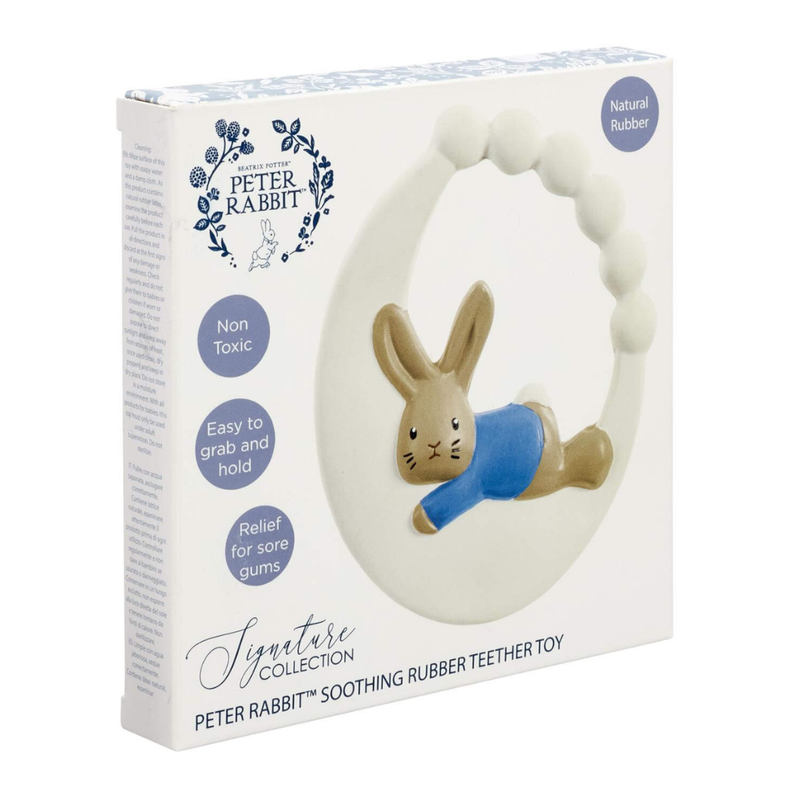 Peter Rabbit Signature Rubber Teether