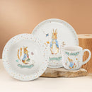 Peter Rabbit Three-Piece Ceramic Dinner Set