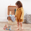 Peter Rabbit and Flopsy Bunny Wooden Pull Along Toy