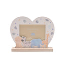 Petit Cheri Animals Heart-Shaped Frame - 6" x 4"