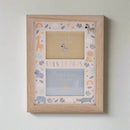 Petit Cheri Animals 'Born in 2025' Double Wooden Frame