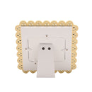 Petit Cheri Animals 'Coming Soon' Yellow Scallop Frame - 4 x 3"