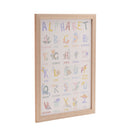 Petit Cheri Dinosaur Alphabet Framed Wooden Artwork