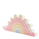 Petit Cheri Dinosaur Letters and Numbers Plaque