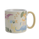 Petit Cheri Dinosaur Numbers Boxed Mug