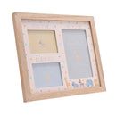 Petit Cheri 'First Scan, Second Scan & First Picture' Animal Triple Wooden Photo Frame