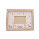 Petit Cheri 'Hello Baby' Animal Parade Wooden Frame