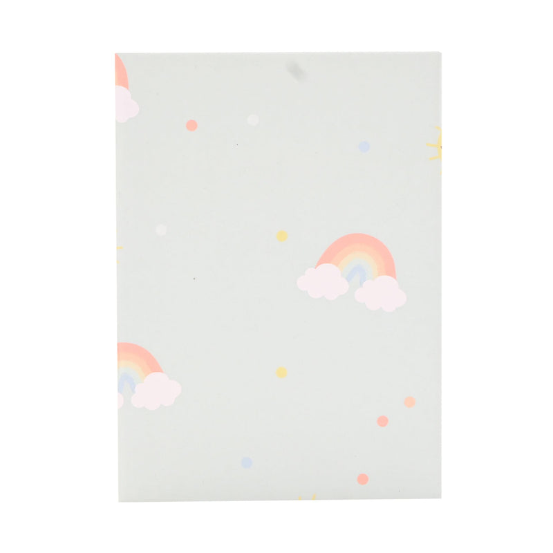 Petit Cheri 'Hello Little One' Animals Rainbow Plaque