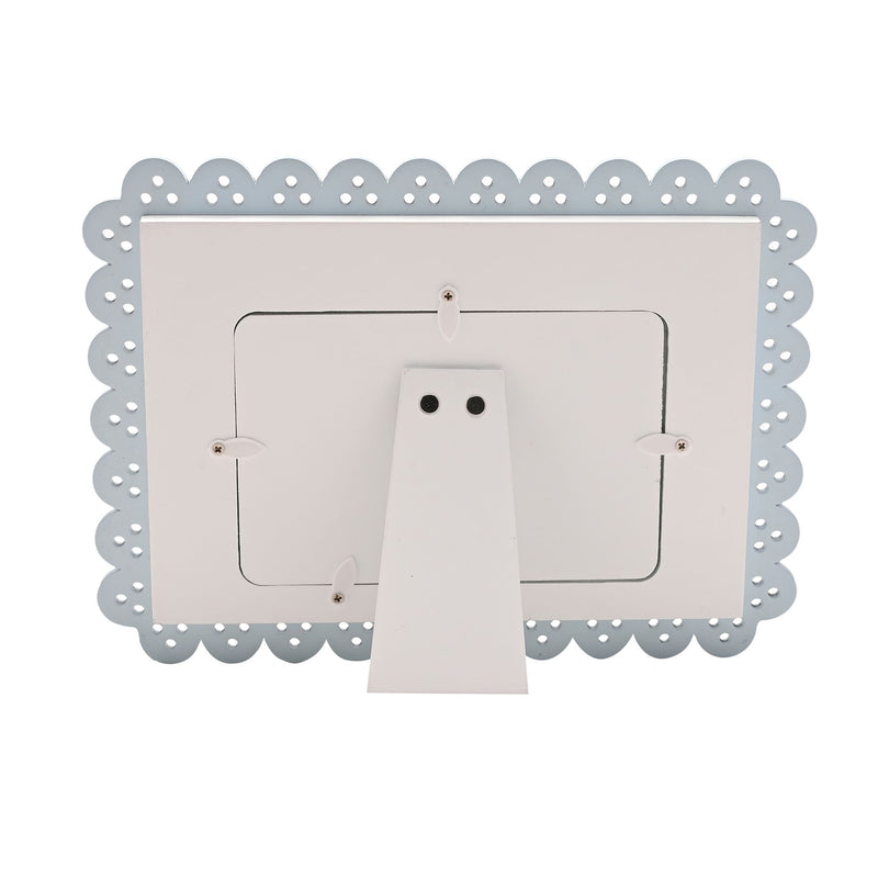 Petit Cheri 'It's a Boy' Blue Scallop Frame - 6 x 4"