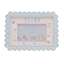 Petit Cheri 'It's a Boy' Blue Scallop Frame - 6 x 4"