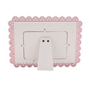 Petit Cheri 'It's a Girl' Pink Scallop Frame - 6 x 4"