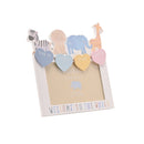 Petit Cheri 'Welcome to the World' Animal Data Wooden Frame - 6 x 4"