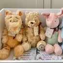 Disney Winnie the Pooh Set of Three Classic Soft Toys Featuring Pooh, Tigger & Piglet
