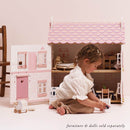 Sophie’s Wooden Dolls House – Three Storey Pastel Play House by Le Toy Van