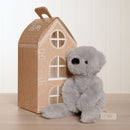 Ste The Long Leg Teddy Bear Softie - Grey Plush Toy in Optional Gift Box (30cm)