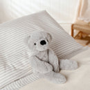 Ste The Long Leg Teddy Bear Softie - Grey Plush Toy in Optional Gift Box (30cm)