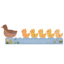 Story Time 5 Little Ducks Mantel Plaque